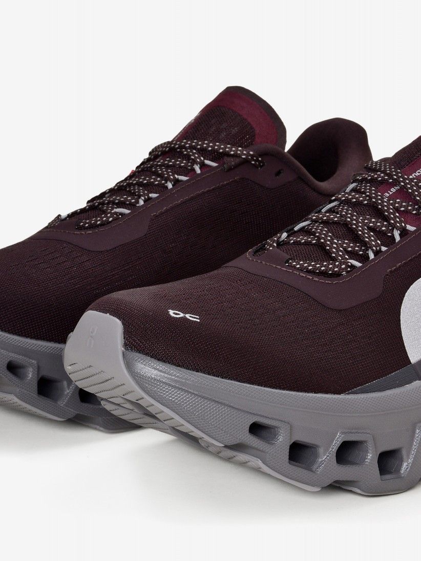 Zapatillas On Running Cloudmonster 1 Burdeos y Grises Zapatillas On Running Cloudmonster 1 Burdeos y Grises