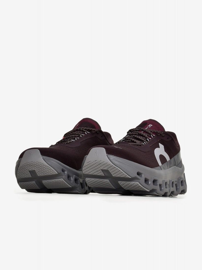 Zapatillas On Running Cloudmonster 1 Burdeos y Grises Zapatillas On Running Cloudmonster 1 Burdeos y Grises