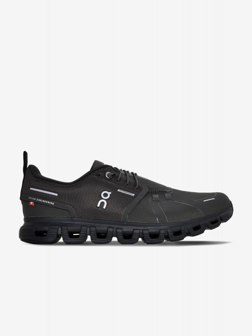 Sapatilhas On Running Cloud 6 Waterproof Pretas e Cinzentas Sapatilhas On Running Cloud 6 Waterproof Pretas e Cinzentas