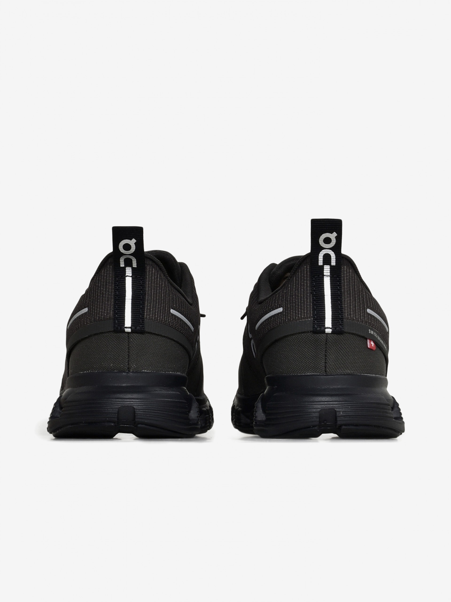 On Running Cloud 6 Waterproof Black and Grey Sneakers