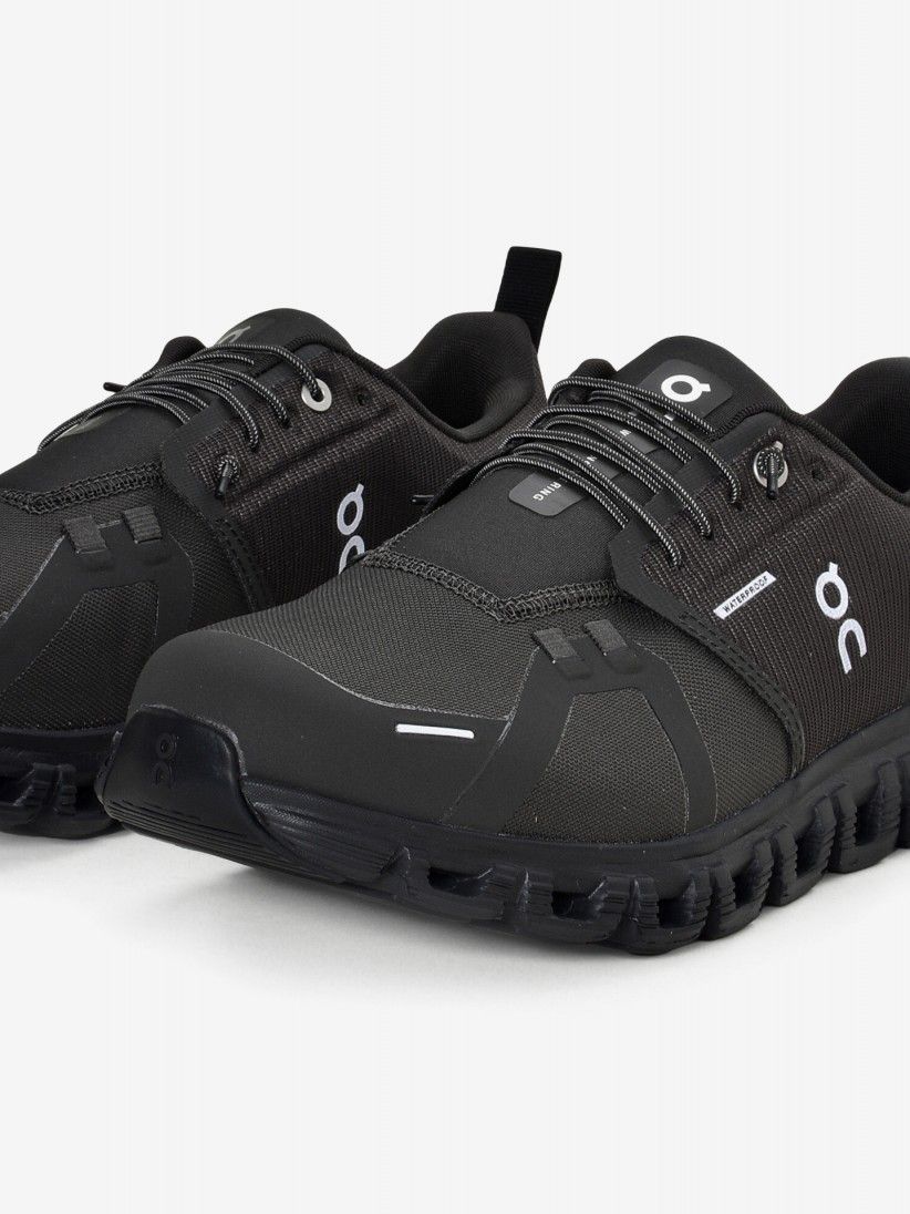 Sapatilhas On Running Cloud 6 Waterproof Pretas e Cinzentas Sapatilhas On Running Cloud 6 Waterproof Pretas e Cinzentas