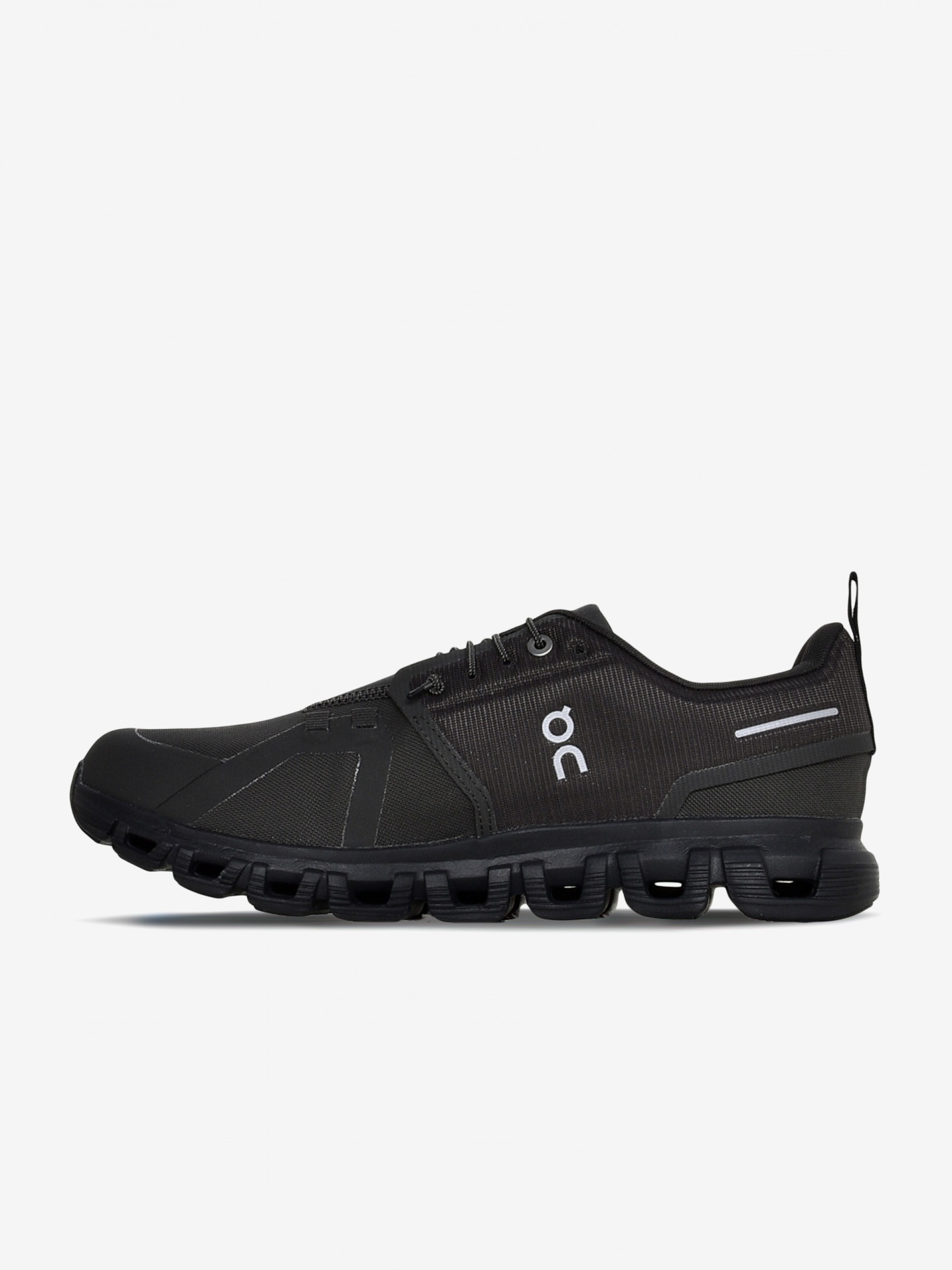 On Running Cloud 6 Waterproof Black and Grey Sneakers