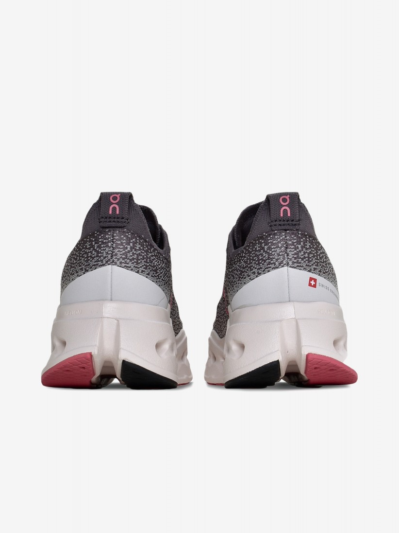 Sapatilhas de Running On Running Cloudsurfer Max Cinzentas e Rosa W