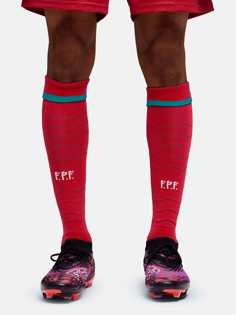 Calcetines de Fútbol Puma Portugal Graphic Rojos 2026 Calcetines de Fútbol Puma Portugal Graphic Rojos 2026