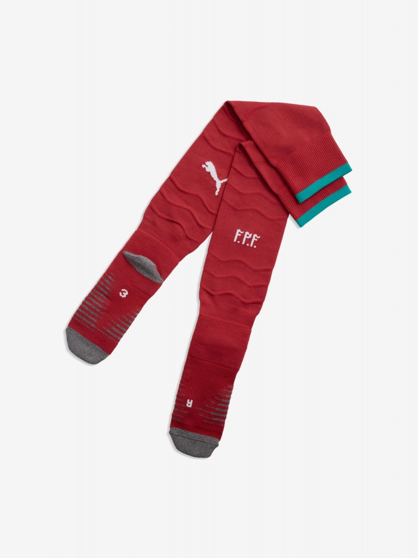 Calcetines de Fútbol Puma Portugal Graphic Rojos 2026 Calcetines de Fútbol Puma Portugal Graphic Rojos 2026