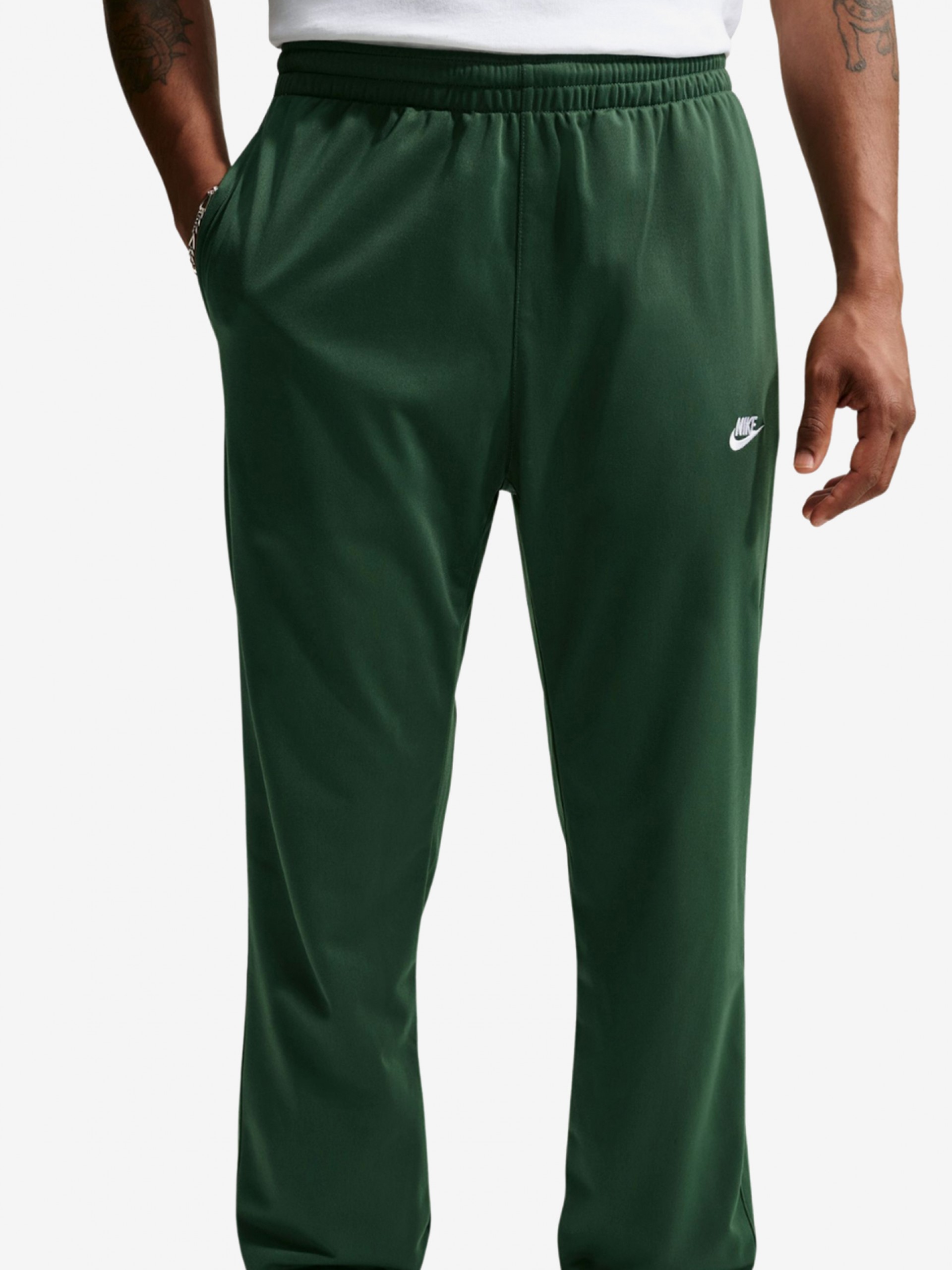Nike Club Poly-Knit Green and Blue Tracksuit For Men