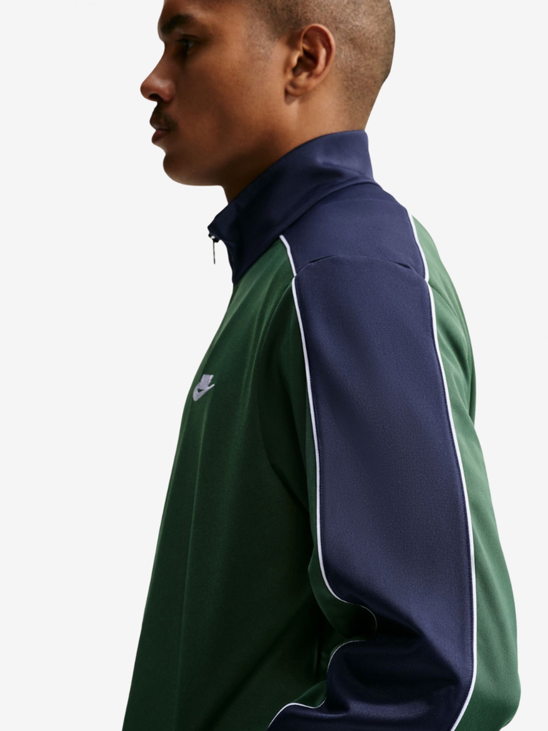 Chándal Nike Club Poly-Knit Verde y Azul Para Hombre