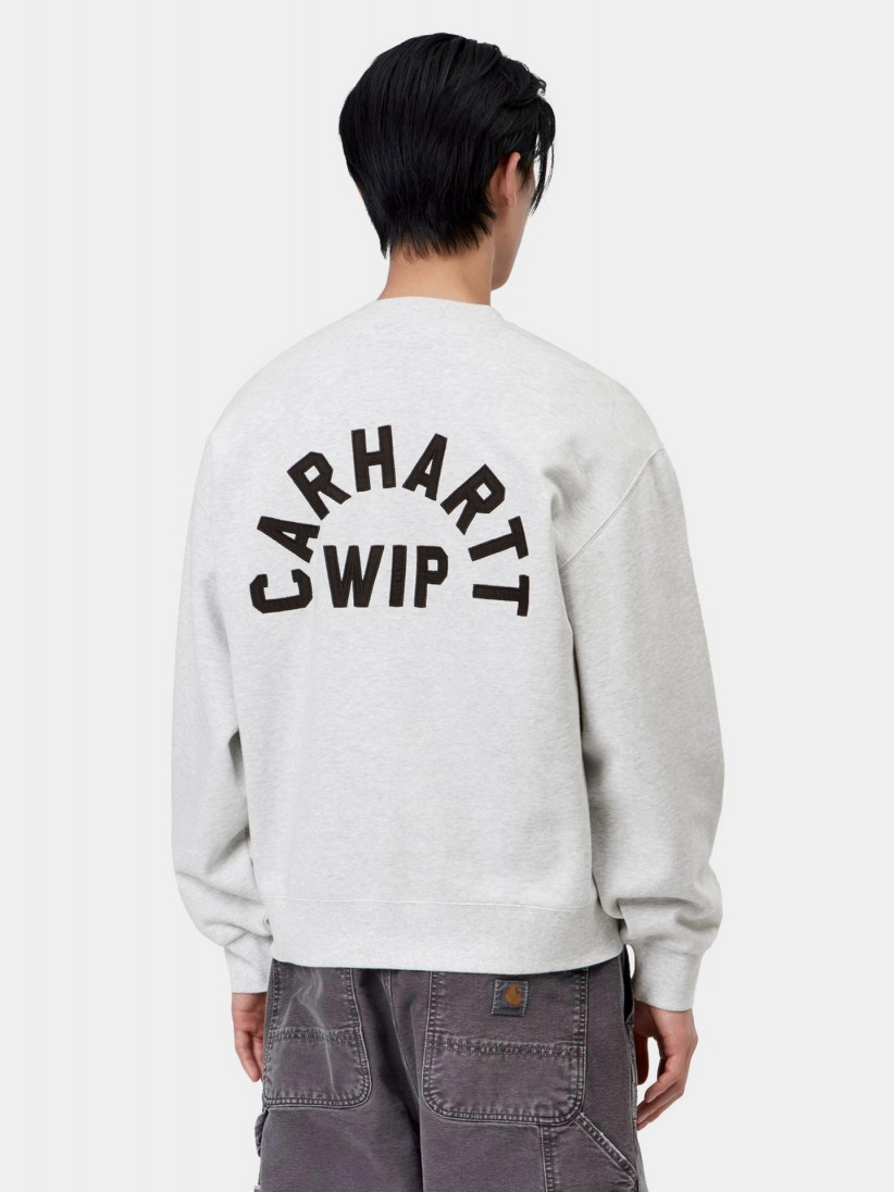Carhartt WIP Arch Script Grey Sweater Carhartt WIP Arch Script Grey Sweater