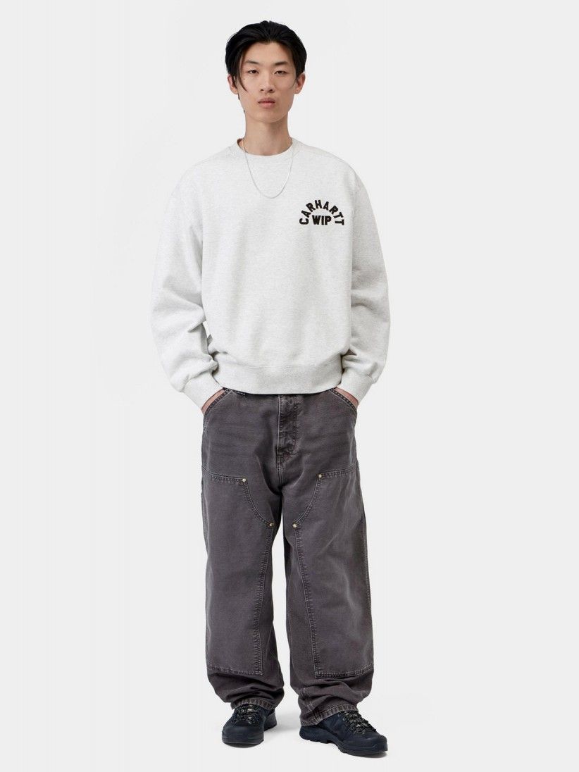 Carhartt WIP Arch Script Grey Sweater Carhartt WIP Arch Script Grey Sweater