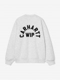 Carhartt WIP Arch Script Grey Sweater Carhartt WIP Arch Script Grey Sweater
