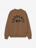 Carhartt WIP Arch Script Brown Sweater Carhartt WIP Arch Script Brown Sweater
