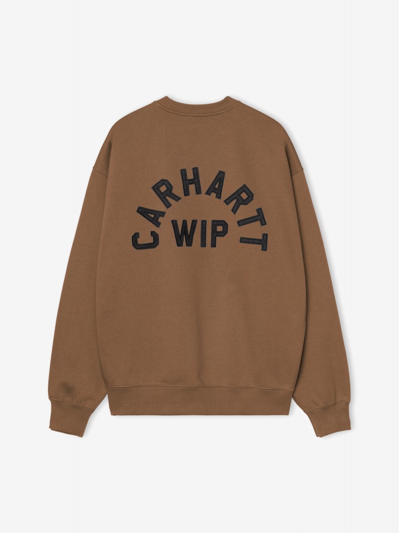 Carhartt WIP Arch Script Brown Sweater Carhartt WIP Arch Script Brown Sweater
