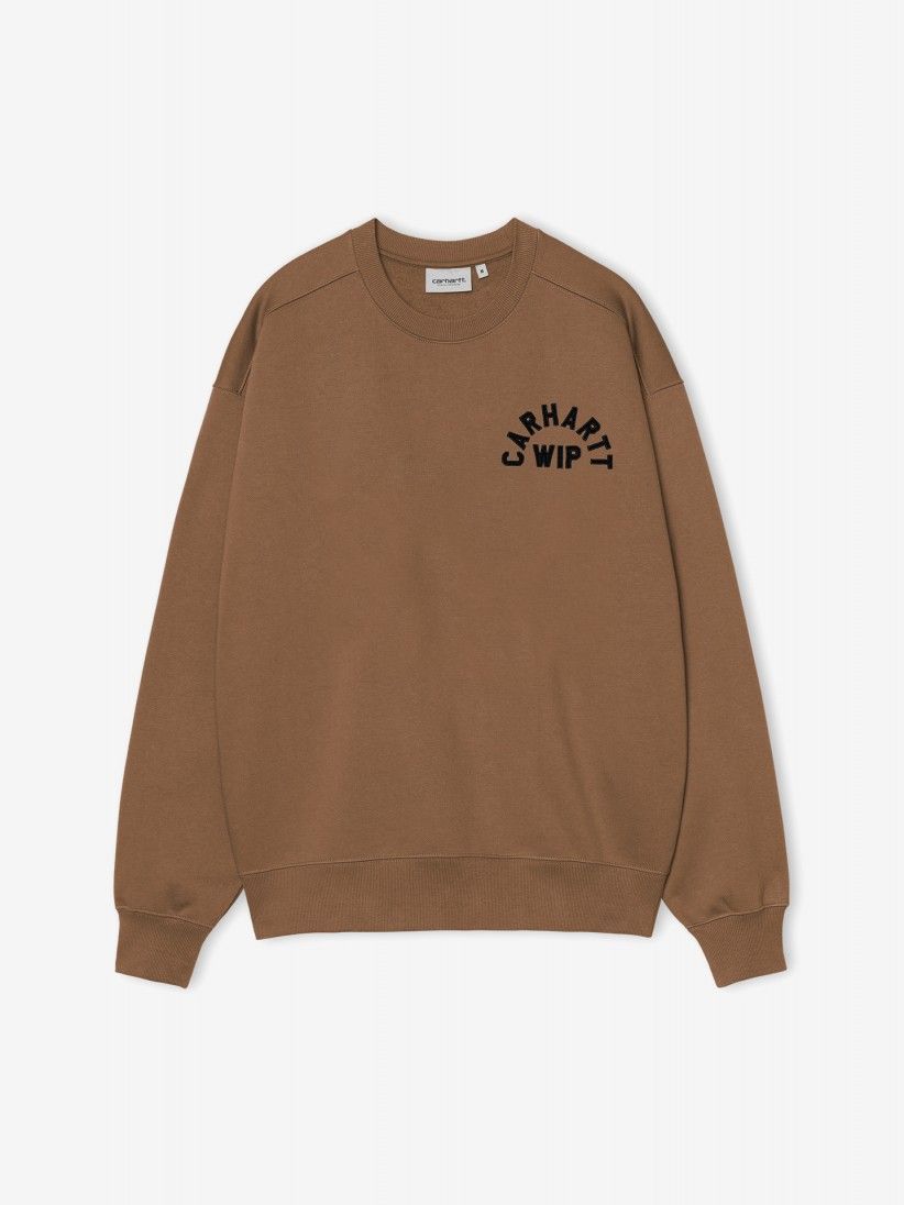 Carhartt WIP Arch Script Brown Sweater Carhartt WIP Arch Script Brown Sweater