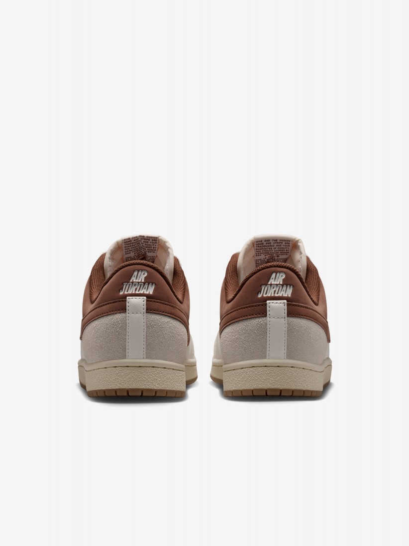 Nike Air Jordan Skyline Low White and Brown Sneakers For Men Nike Air Jordan Skyline Low White and Brown Sneakers For Men