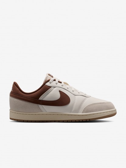 Nike Air Jordan Skyline Low White and Brown Sneakers For Men Nike Air Jordan Skyline Low White and Brown Sneakers For Men