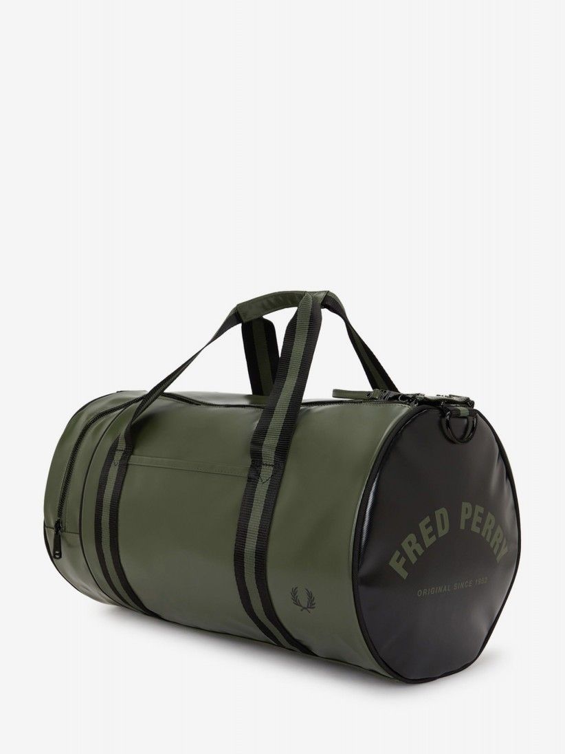 Bolsa Fred Perry Classic Barrel Verde Bolsa Fred Perry Classic Barrel Verde
