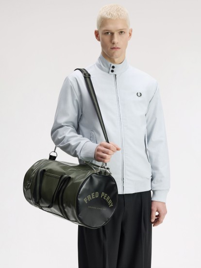 Bolsa Fred Perry Classic Barrel Verde