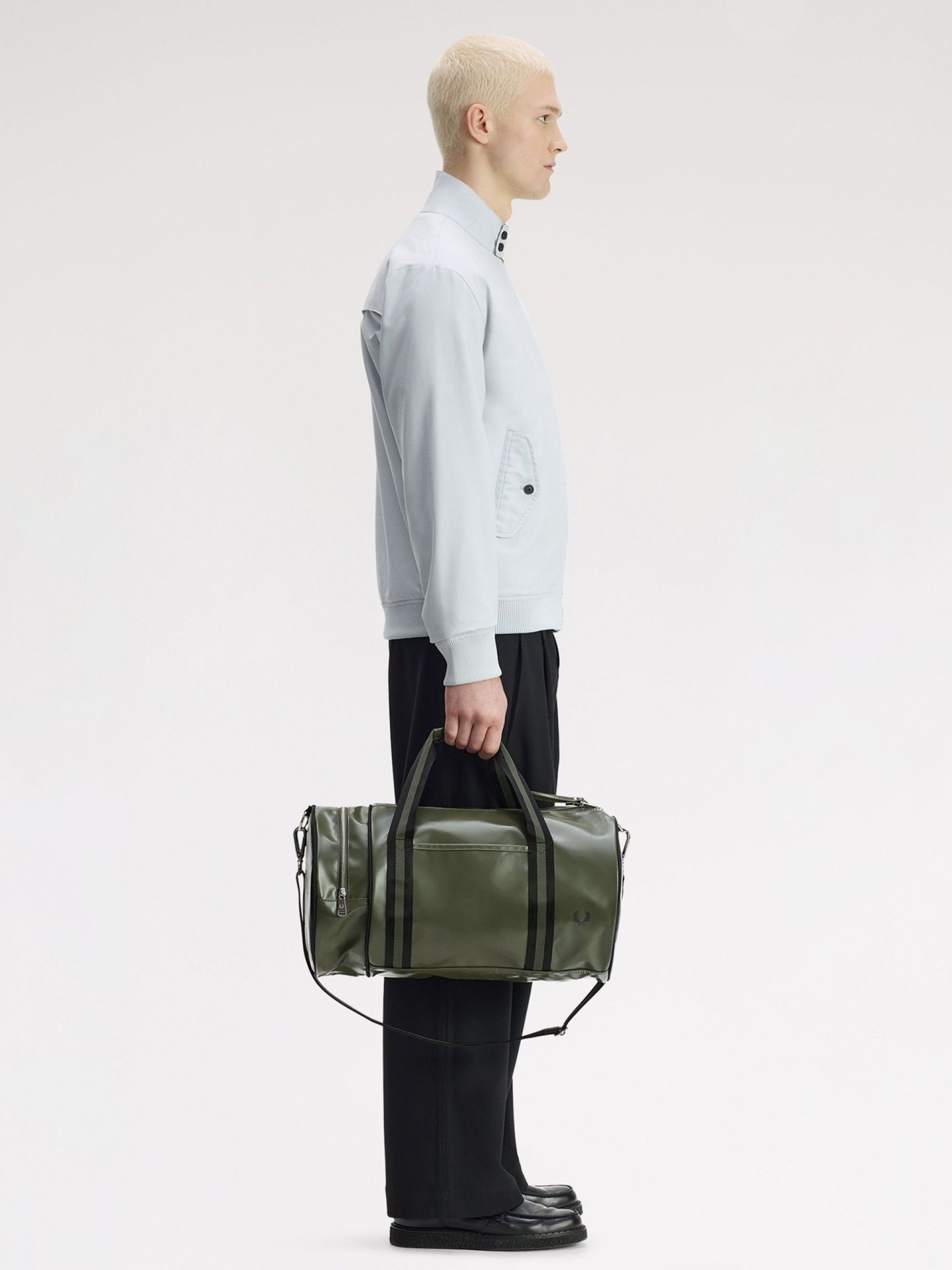 Bolsa Fred Perry Classic Barrel Verde