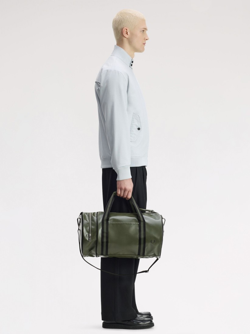 Bolsa Fred Perry Classic Barrel Verde Bolsa Fred Perry Classic Barrel Verde