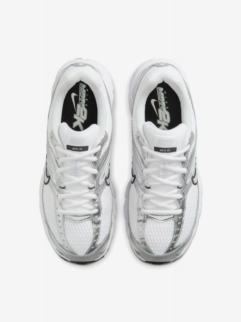 Nike Air Max Moto 2K White and Silver Sneakers For Women Nike Air Max Moto 2K White and Silver Sneakers For Women