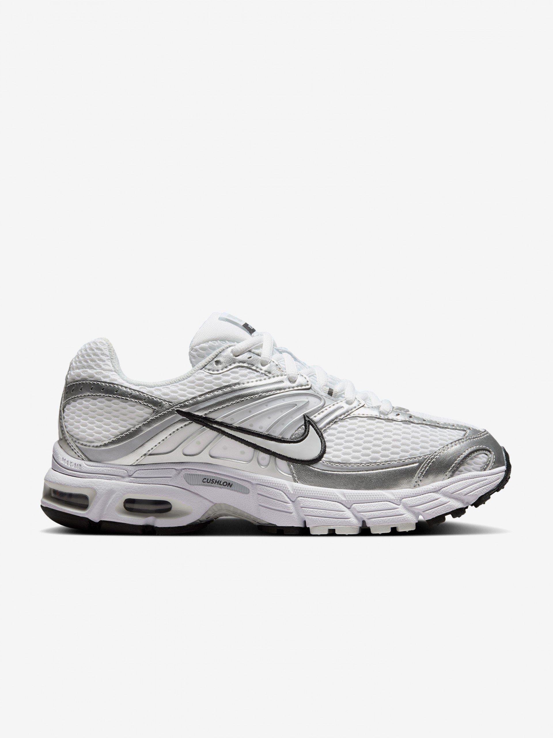 Zapatillas Nike Air Max Moto 2K Blancas y Plateadas Para Mujer