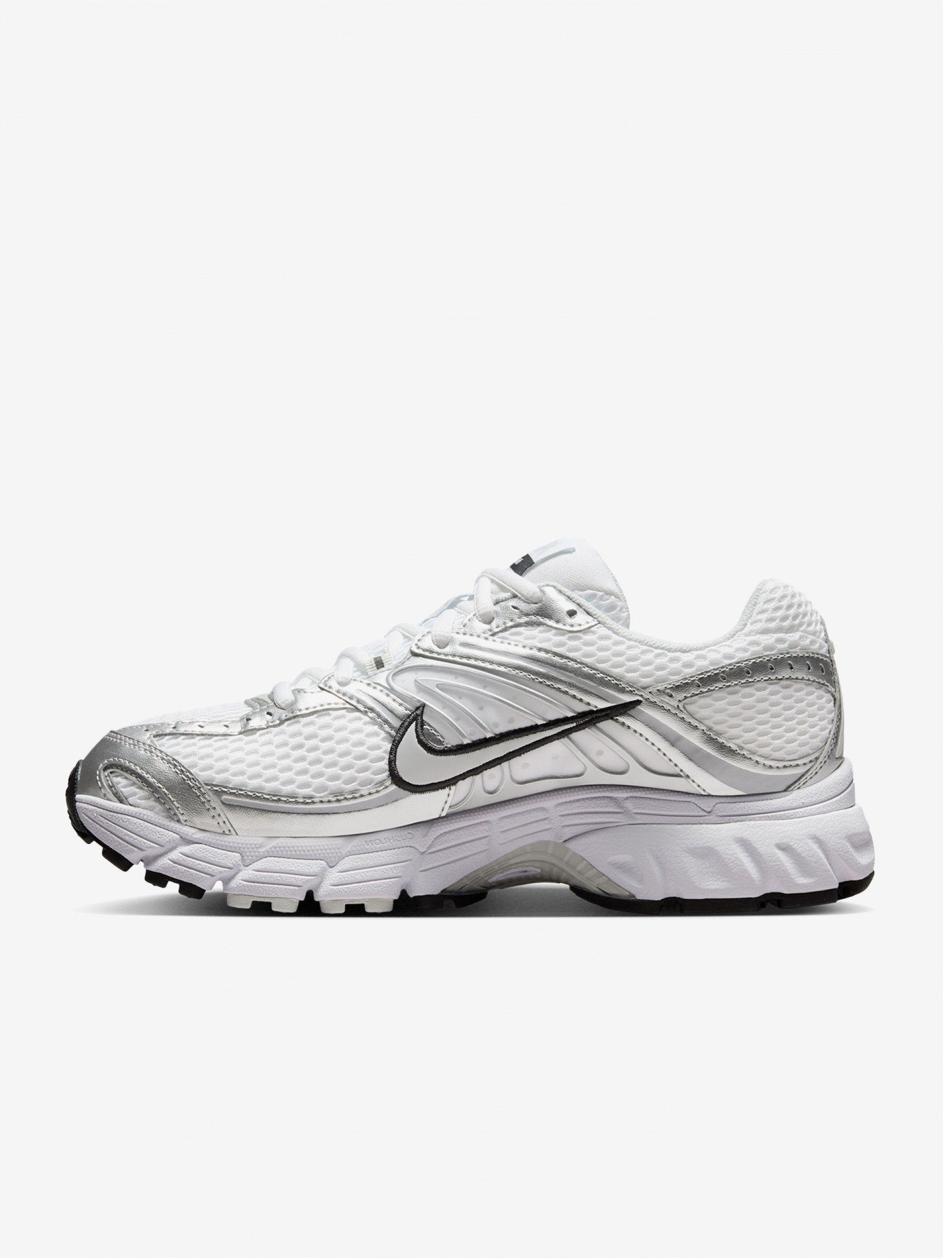 Sapatilhas Nike Air Max Moto 2K Brancas e Prateadas Para Mulher