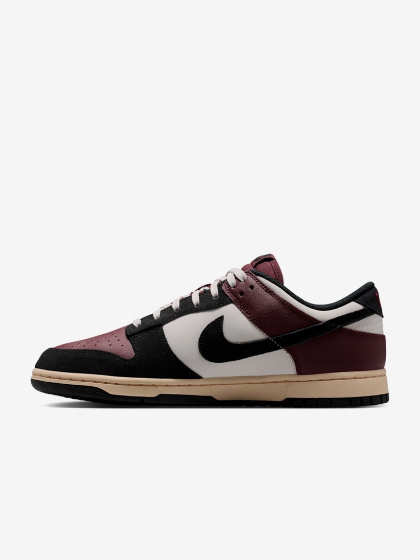 Nike Dunk Low Retro Burgundy, White and Black Sneakers For Men Nike Dunk Low Retro Burgundy, White and Black Sneakers For Men