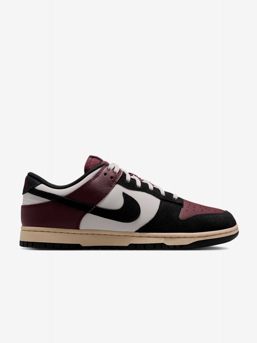 Nike Dunk Low Retro Burgundy, White and Black Sneakers For Men Nike Dunk Low Retro Burgundy, White and Black Sneakers For Men