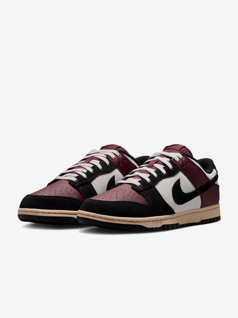 Nike Dunk Low Retro Burgundy, White and Black Sneakers For Men Nike Dunk Low Retro Burgundy, White and Black Sneakers For Men