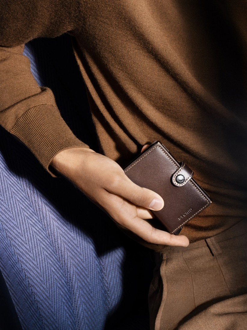 M Secrid Brown Wallet M Secrid Brown Wallet