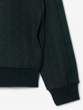 Casaco Lacoste Paris Jacquard Verde e Preto Casaco Lacoste Paris Jacquard Verde e Preto