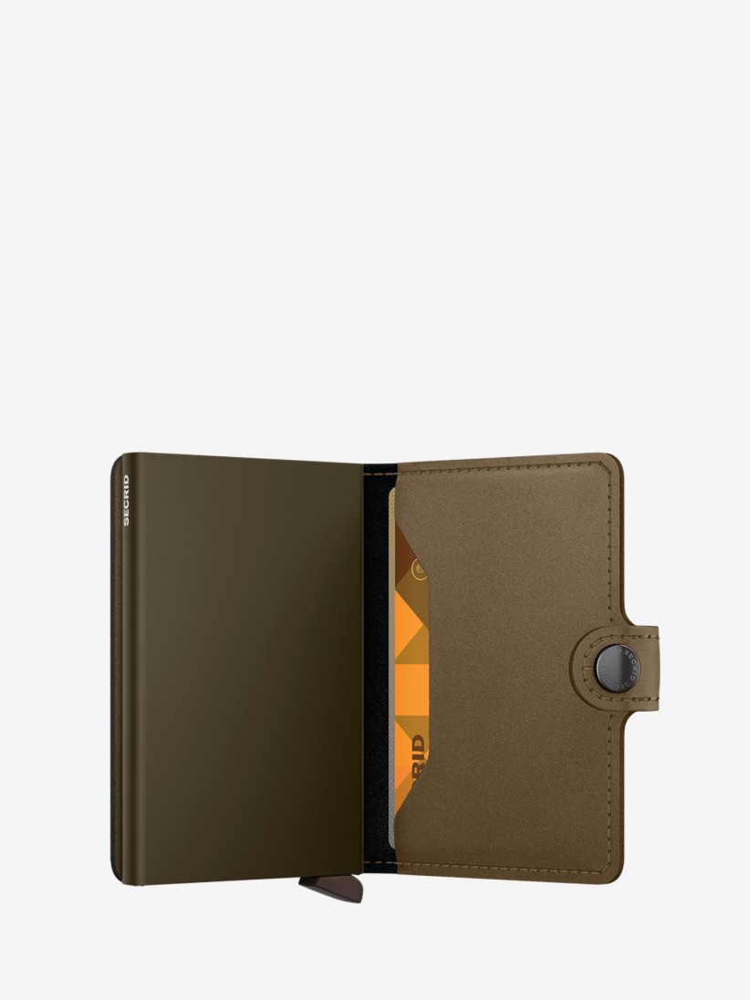 Cartera Secrid Miniwallet Matte Bronce Cartera Secrid Miniwallet Matte Bronce