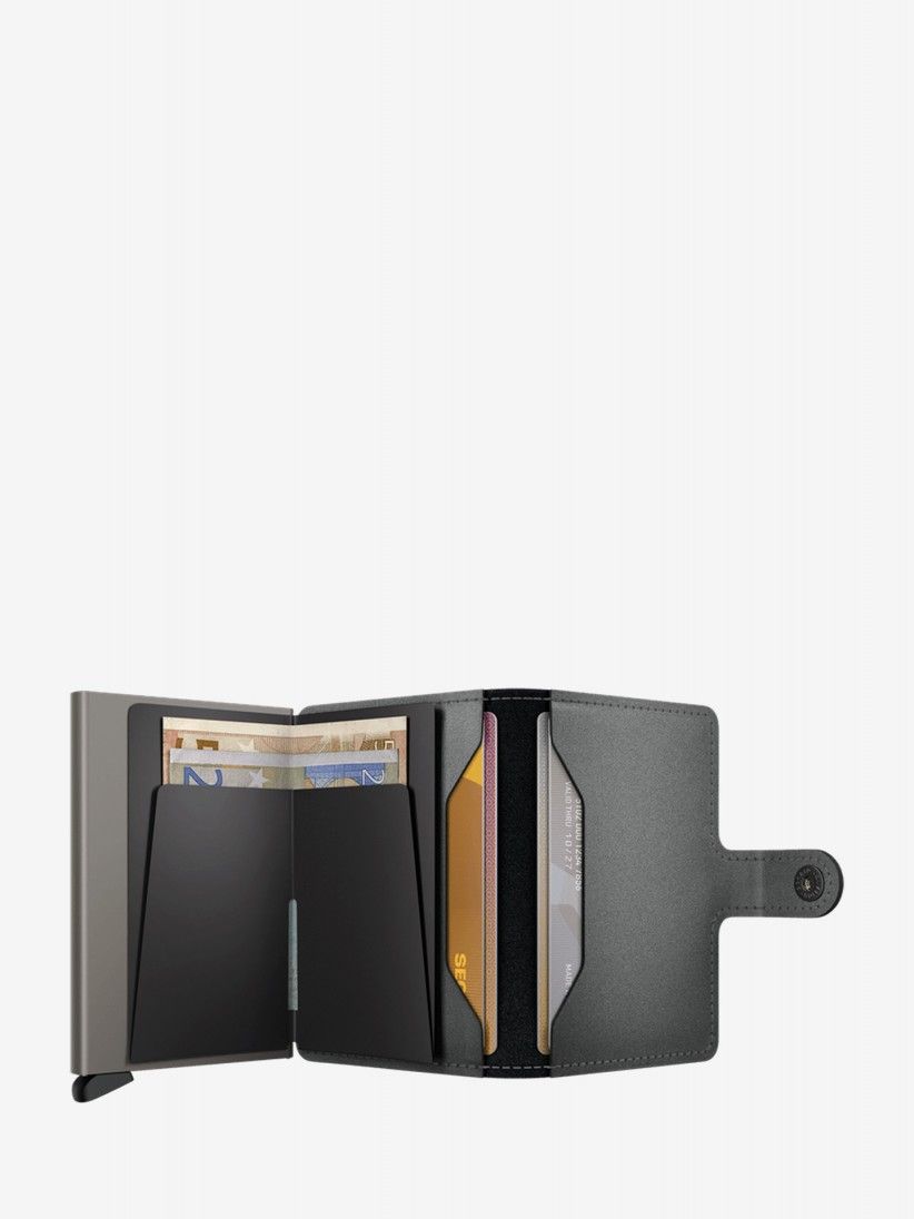 Secrid Miniwallet Matte Grey Wallet Secrid Miniwallet Matte Grey Wallet