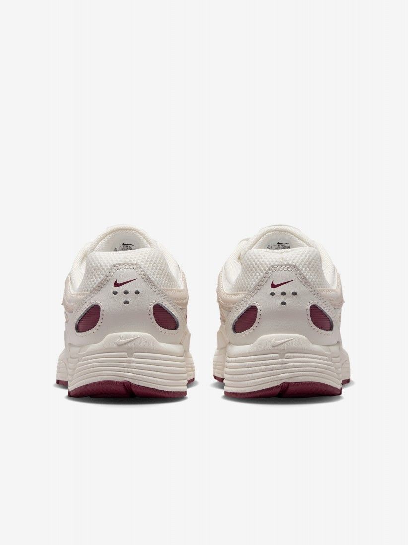 Sapatilhas Nike P-6000 Brancas, Bordeaux e Bege J�nior
