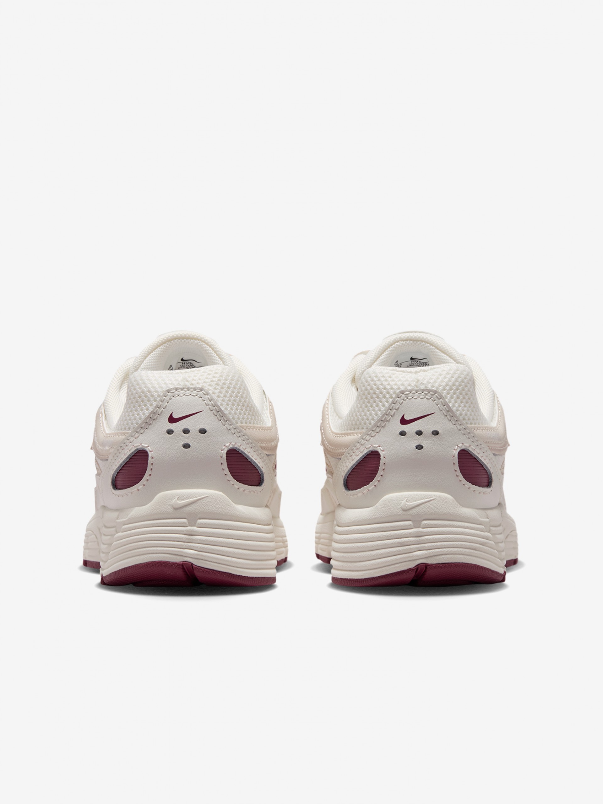 Zapatillas Nike P-6000 Blancas, Burdeos y Beige Júnior
