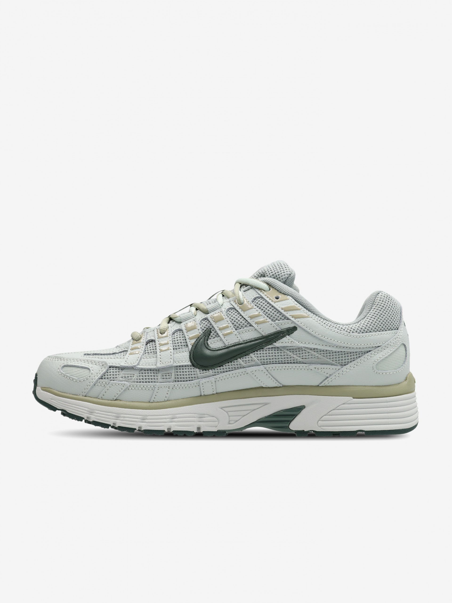 Sapatilhas Nike P-6000 Premium Cinzentas e Verdes Para Homem