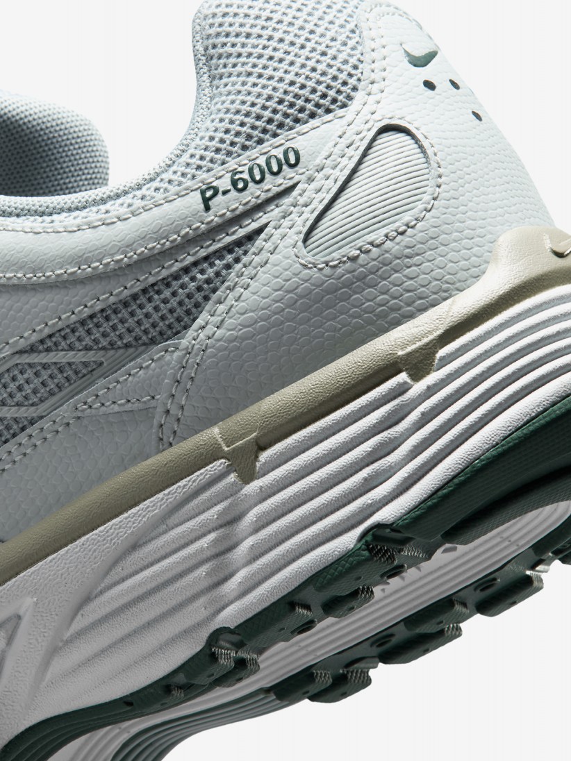 Sapatilhas Nike P-6000 Premium Cinzentas e Verdes Para Homem