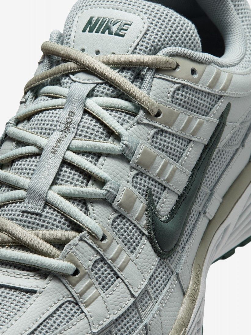 Sapatilhas Nike P-6000 Premium Cinzentas e Verdes Para Homem