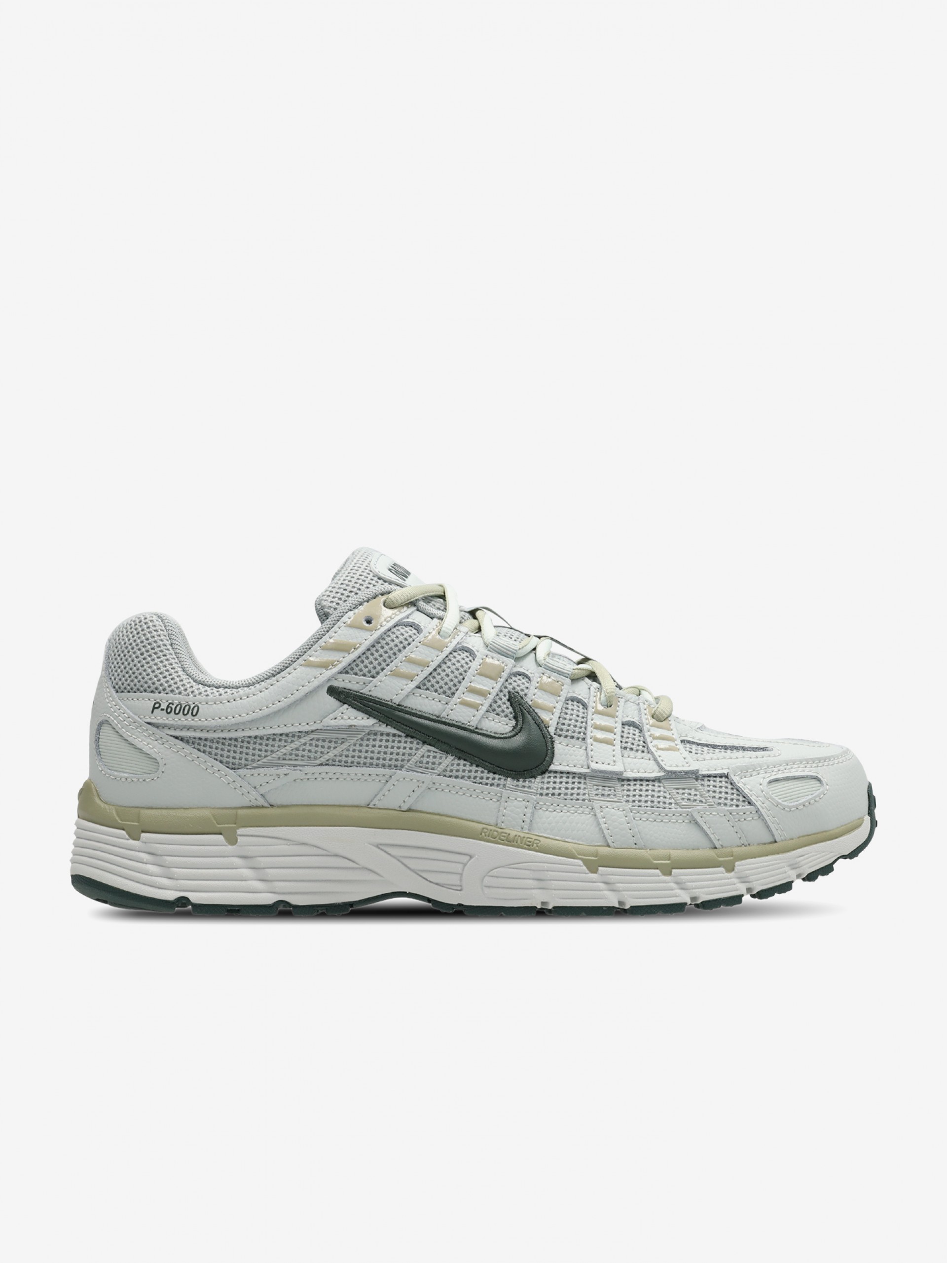 Sapatilhas Nike P-6000 Premium Cinzentas e Verdes Para Homem
