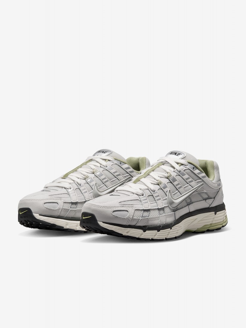 Sapatilhas Nike P-6000 Cinzentas e Verdes Para Homem Sapatilhas Nike P-6000 Cinzentas e Verdes Para Homem