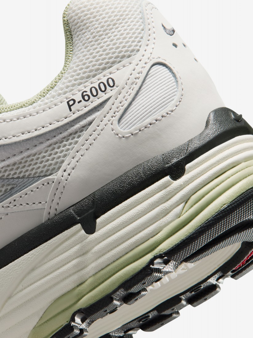 Sapatilhas Nike P-6000 Cinzentas e Verdes Para Homem Sapatilhas Nike P-6000 Cinzentas e Verdes Para Homem