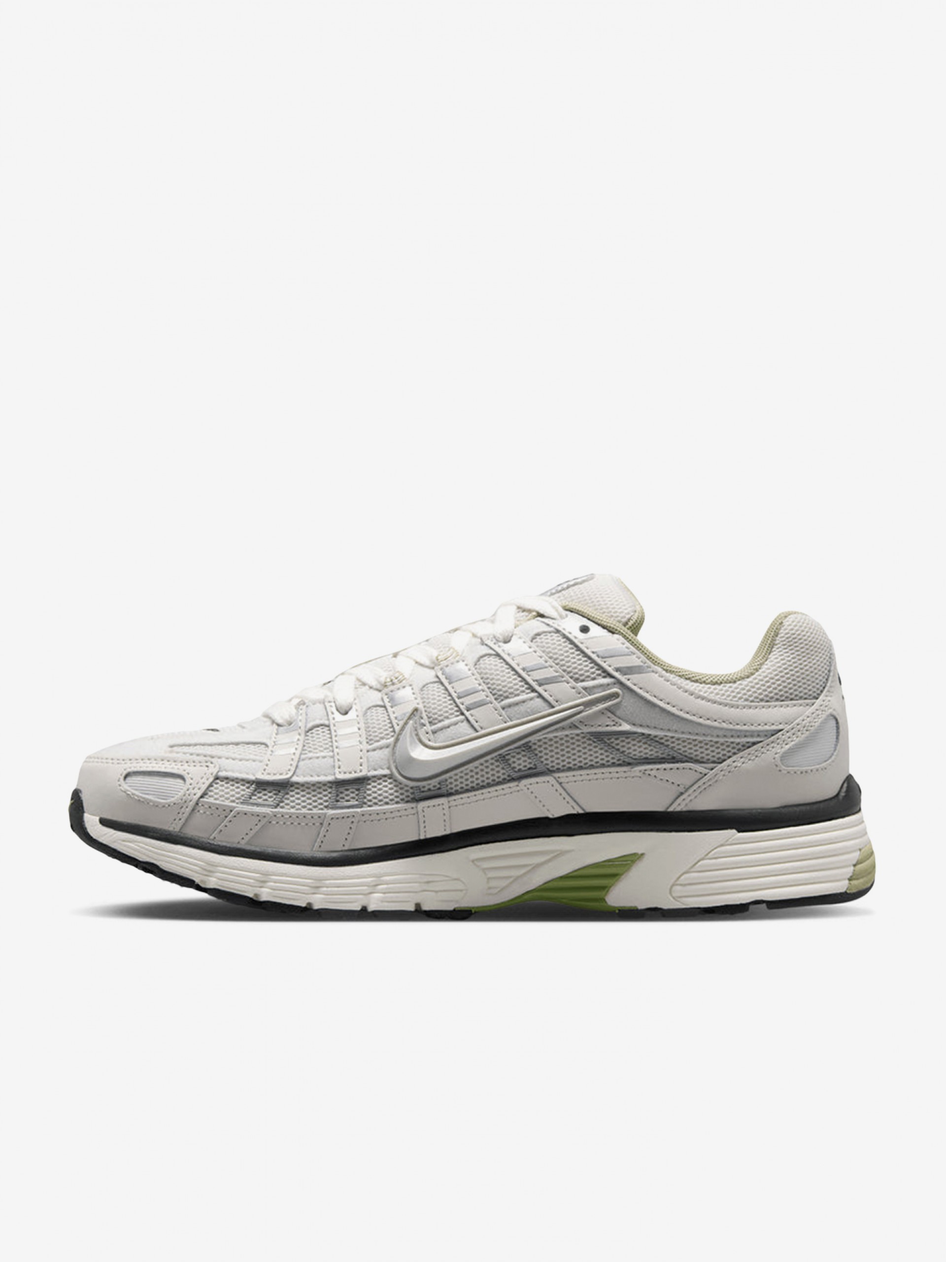 Nike P-6000 Grey and Green Sneakers For Men