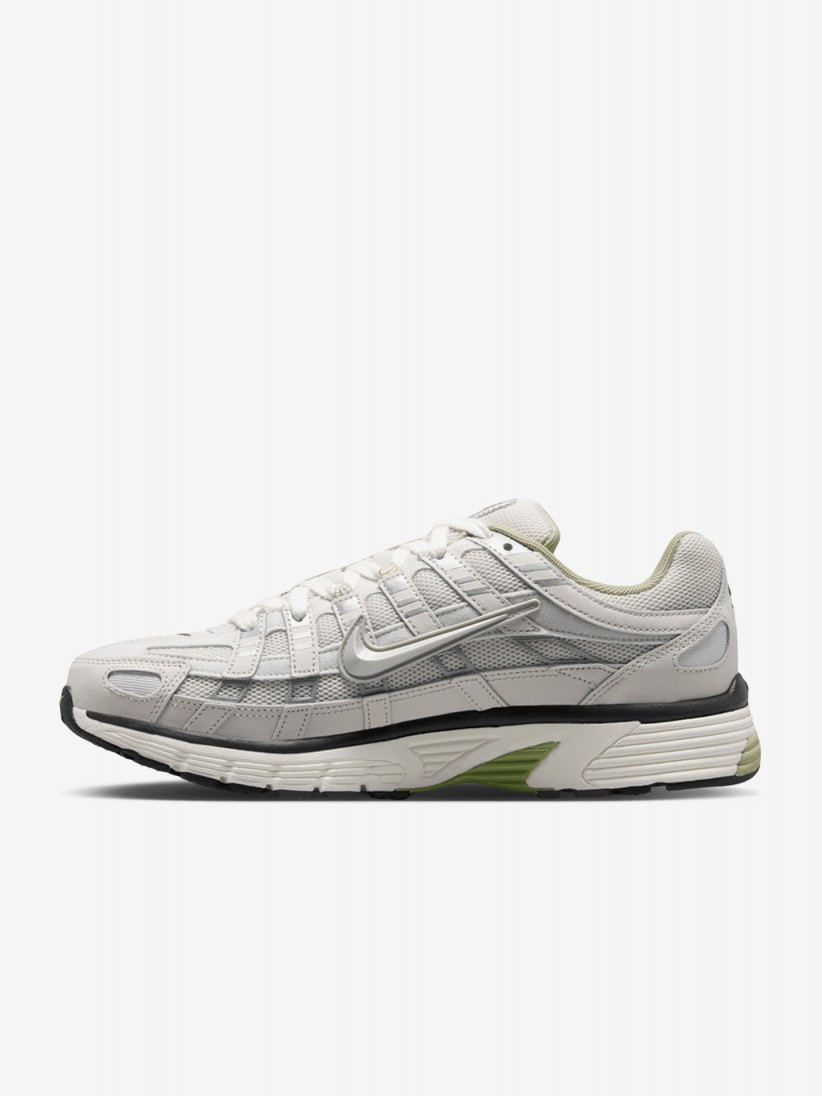 Sapatilhas Nike P-6000 Cinzentas e Verdes Para Homem Sapatilhas Nike P-6000 Cinzentas e Verdes Para Homem