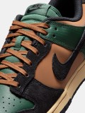Sapatilhas Nike Dunk Low Retro Verdes, Camel e Pretas Para Homem