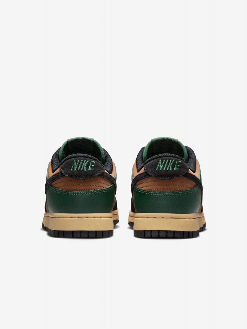 Sapatilhas Nike Dunk Low Retro Verdes, Camel e Pretas Para Homem