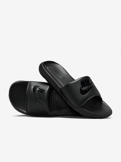 Nike Victori One Black Slides For Men Nike Victori One Black Slides For Men