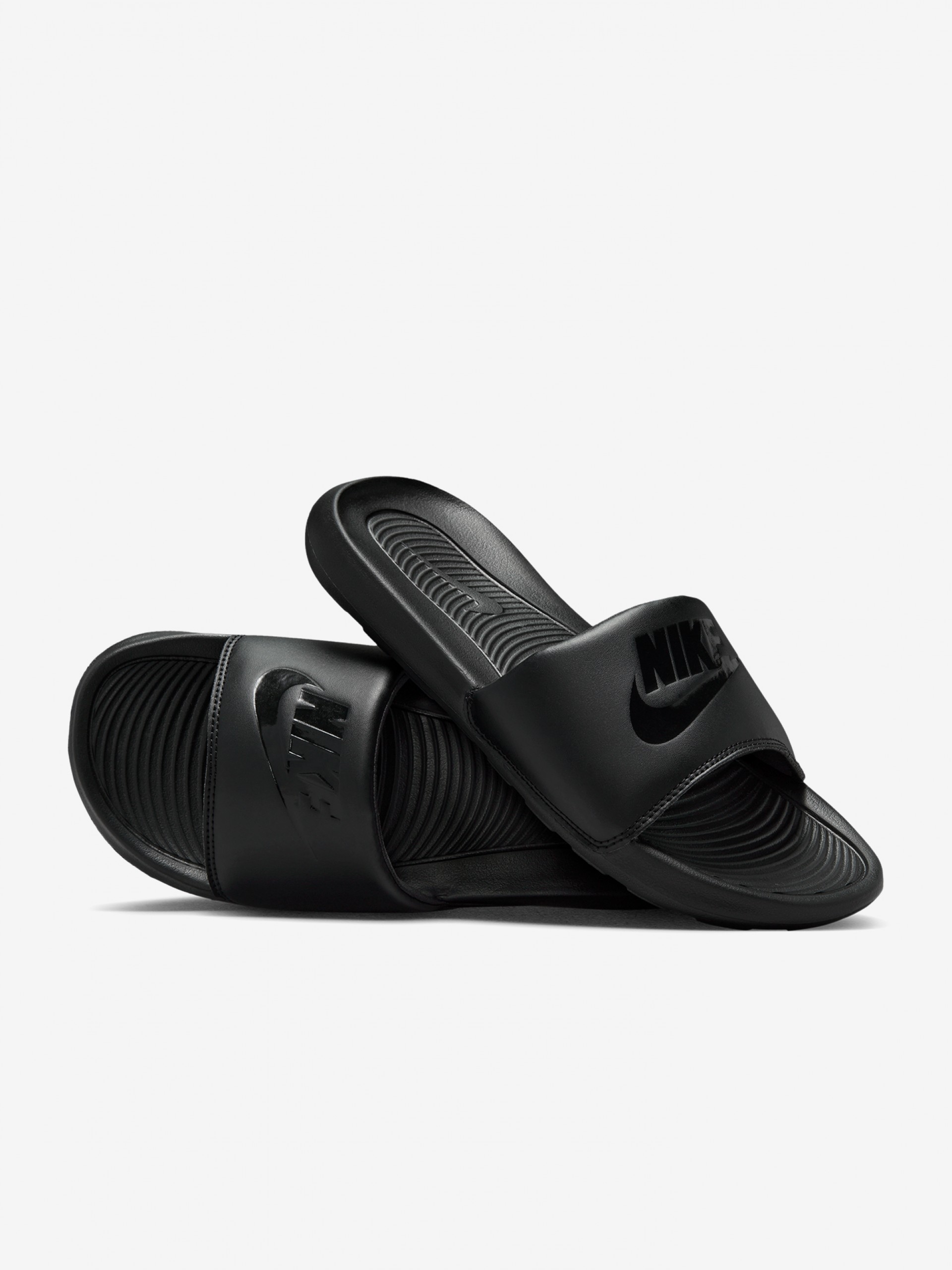 Nike Victori One Black Slides For Men
