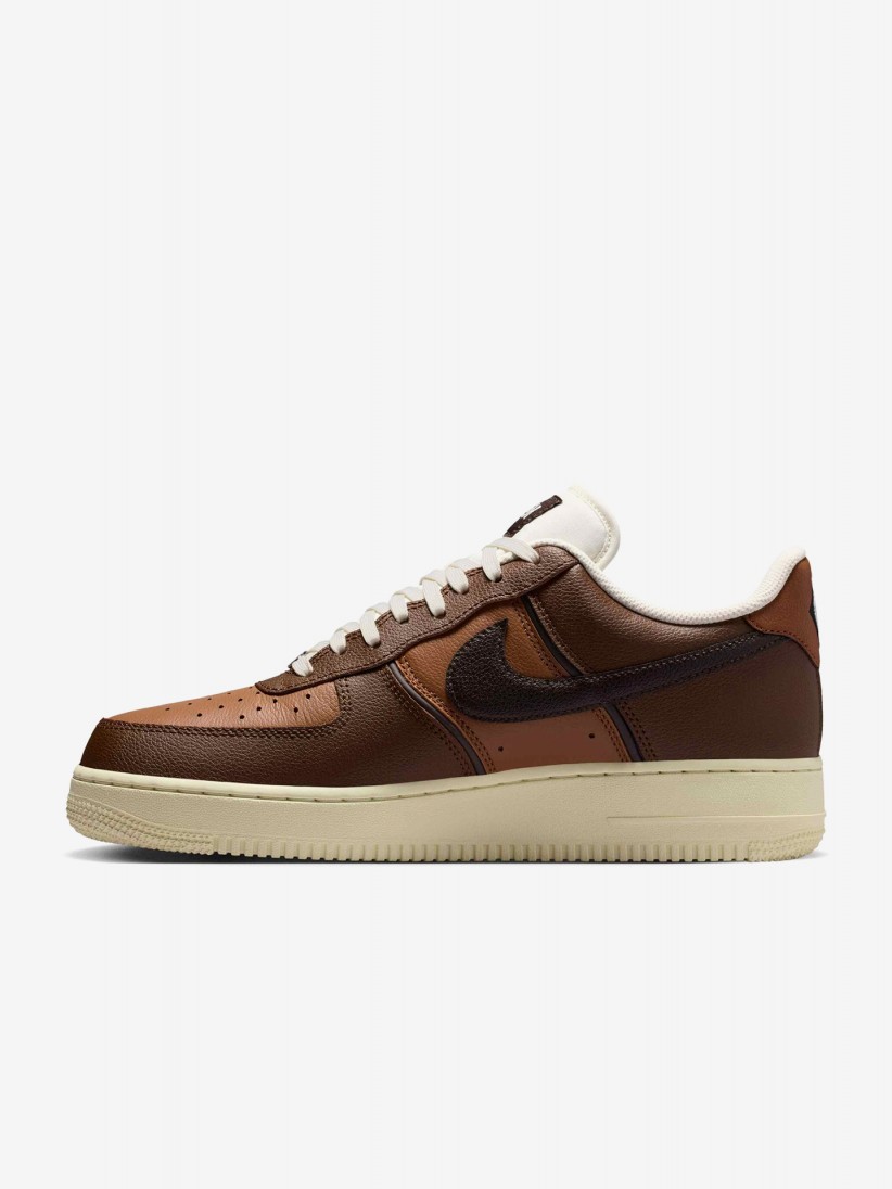 Nike Air Force 1 07 LV8 Brown Sneakers For Men
