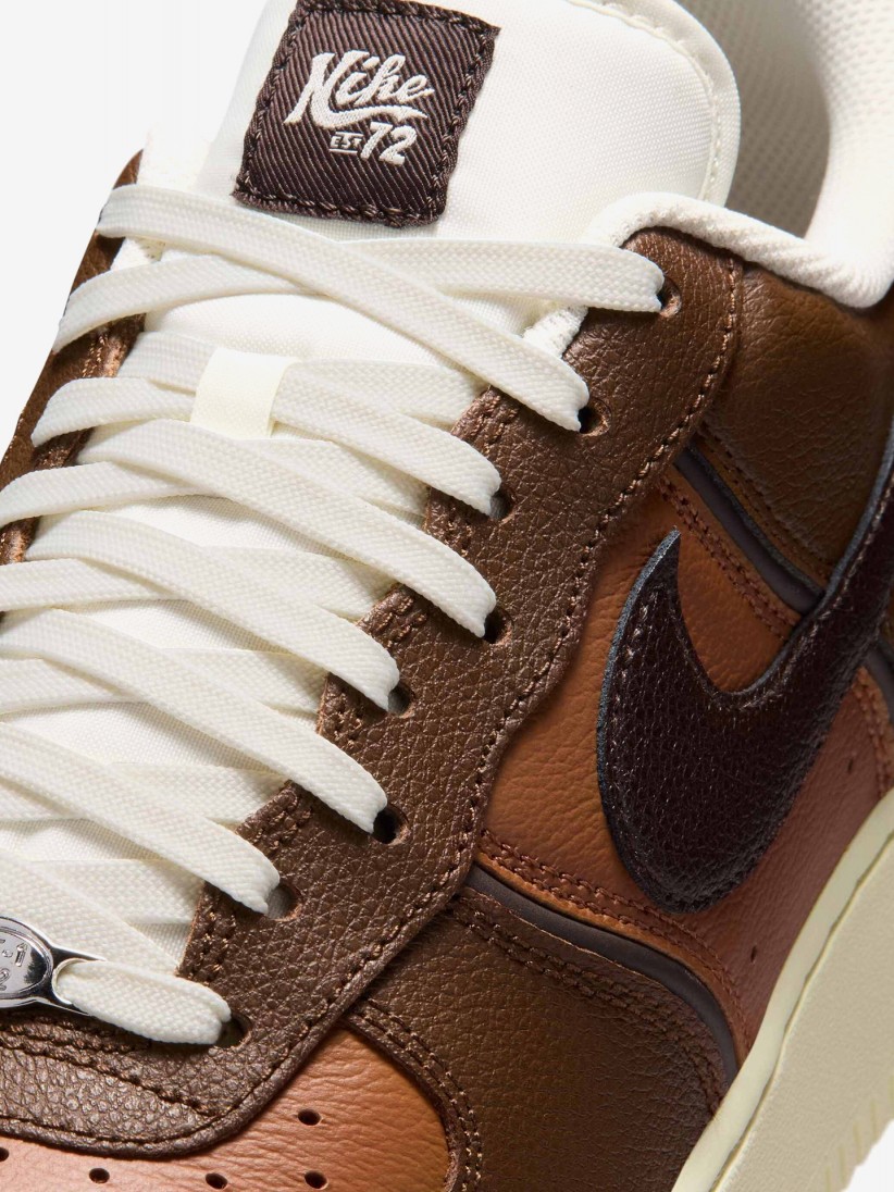 Nike Air Force 1 07 LV8 Brown Sneakers For Men