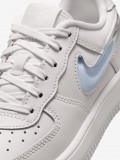Sapatilhas Nike Force 1 Low Lace JES Bege e Azuis Para Criança Sapatilhas Nike Force 1 Low Lace JES Bege e Azuis Para Criança